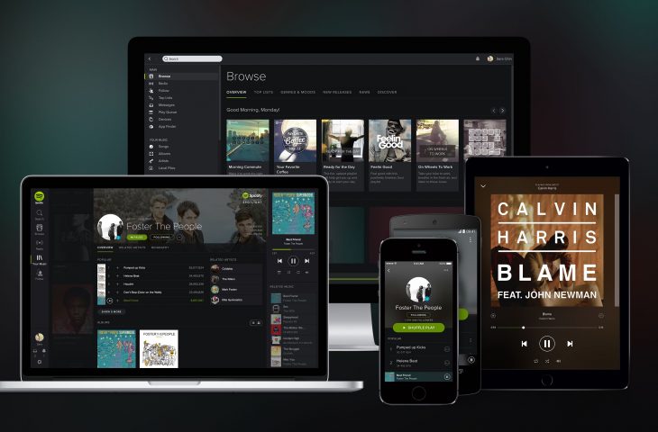 Spotify skips through all songs